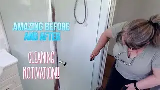 Cleaning Motivation - Shower Before and After - Helps My Mental Health