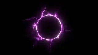 Black Screen | Magical Circle lights