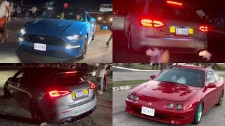 Mustang GT Pull Up At Ironshore | Virgo Vs Al, Mentol Vs Cutta | Ironshore Drag Racing!