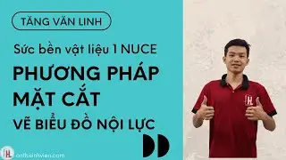 Sức bền vật liệu 1 | Phương pháp mặt cắt - Vẽ biểu đồ nội lực Chi tiết và dễ hiểu nhất