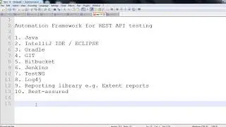 REST API Testing(Automation Framework)-Rest Assured java - learn REST Assured