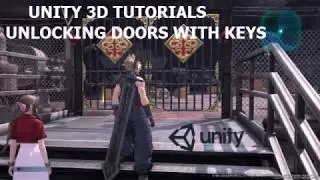 UNITY TUTORIALS:UNLOCK DOORS WITH KEYS