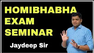 Homibhabha Exam seminar