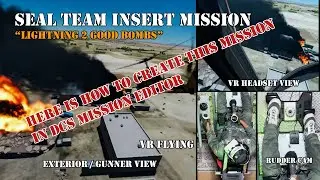 Create a troop insert / extract mission with voice tracks in the DCS mission editor. 2024