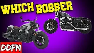 Indian Scout Bobber vs Harley Davidson Sportster 48