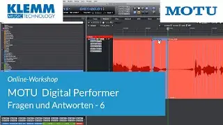 MOTU Digital Performer - Fragen und Antworten 6
