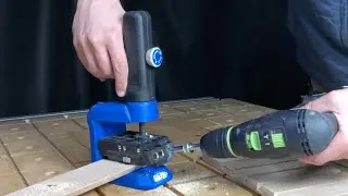 Место приспособлений Microjig и Kreg в столярной мастерской | Кондуктор для сверления и струбцины