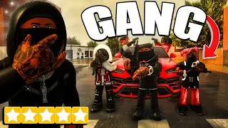 I Created The MOST WANTED GANG In Roblox Hood RP