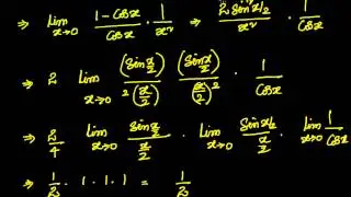 Calculus: Limits: Limits of trigonometric functions - Examples 2