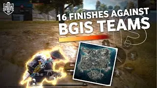 16 KILLS WWCD AGAINST BGIS TEAMS | SOLO 6 FINISHES | ENTRY FRAGGER POV