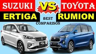 ALL NEW Suzuki ERTIGA Vs ALL NEW Toyota RUMION | Which one is better ?