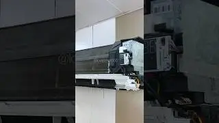 How to Service Split Air Conditioner at Home #acservice #airconcleaning #accleaning #HVAC #shorts