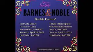 BN Double Feature! Two Signings this weekend: April 20th and 21st!