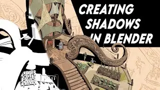 Get Accurate Shadows in your Concept Art from Blender