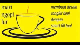 mendesain cangkir kopi