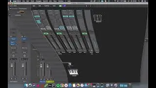 Logic Pro. Про BUS и эффекты, как управлять ими миди нотами с контролера. Круть!