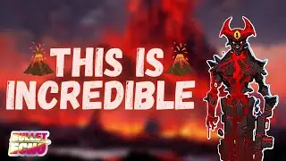 Lava cyclops is evil 🌋 (skin showcase) | Bullet echo gameplay