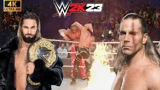 WWE 2K23 FIRE TABLE BREAKING MOMENTS 