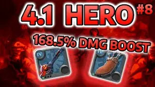 4.1 HERO CURSED STAFF - 🔥QUADRA KILL⚡INSANE DAMAGE - ALBION ONLINE MISTS PVP #8