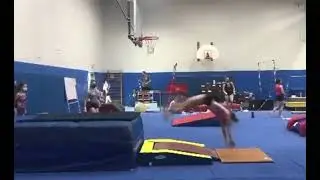 Gymnastics Practice with Eliza & Kurveshop