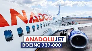 VLOG TRIP REPORT | ANADOLUJET Boeing 737-800 (ECONOMY) | Istanbul - Hamburg