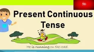 Present continuous tense|Structure|Examples