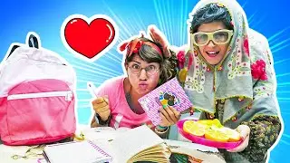 Aile videoları. Babaanne torununa ders çalışması için rahat vermiyor. Eğitici video