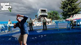 ФРАНКЛИН СЪЕХАЛ С ГОРЫ.. НА ДОМ КОЛЕСАХ... (МОДЫ ГТА 5) РЕАЛЬНАЯ ЖИЗНЬ