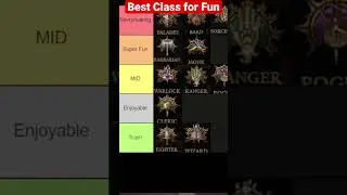The most Accurate Baldur's Gate Class Tier List the FUN ranking 