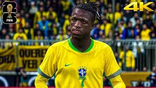 Brasil vs. Ecuador | FIFA World Cup 2026™ Qualifiers | 4K