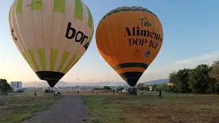 Volando en GLOBO!!!en el Festival Europeo de Globos  en Igualada!!!🎈🪂❤️ #kontiki #globo #ballons