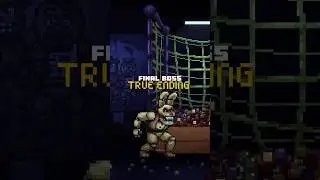 Five Nights at Freddy's into The pit - Final BOSS | True ENDING | #shorts #fnaf