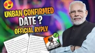 BGMI UNBAN DATE ? | BGMI BAN ININDIA | BGMI BAN | OFFICIAL REPLY