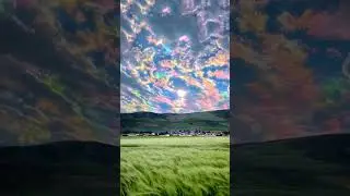 Golden hour of clouds and sky | This is heaven 