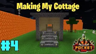 Making My Cottage In Pocket SMP #4 | GreatSG | Minecraft PE
