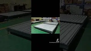 Motorized aluminum louvre roof pergola test