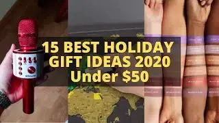 BEST OF 15 HOLIDAY GIFT IDEAS 2020 Under $50 (MUST BUY)