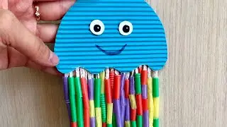 МАСТЕР-КЛАСС по декоративно- прикладному искусству// ПОДЕЛКА МЕДУЗА🐙