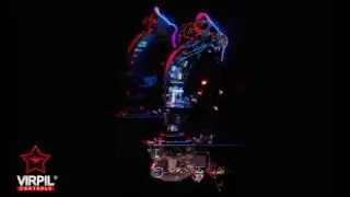 The Virpil grip is compared to the Thrustmaster grip.