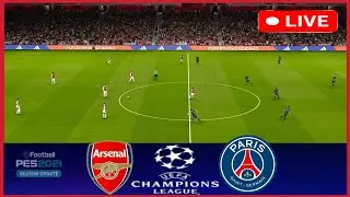 Arsenal vs PSG LIVE 🔴 UEFA Champions League 2024/25 ⚽ LIVE Match Now
