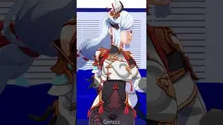 Shenhe - Title【原神/GENSHIN IMPACT MMD】#genshinimpact #shenhe #shorts