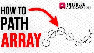 How To Path Array In AutoCAD