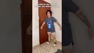 Quando minha mãe brigava comigo. #humor