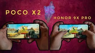 Honor 9X Pro vs POCO X2 PUBG Gaming Review /Fps Count /Don't Miss this Video if you are pubg Lover😂