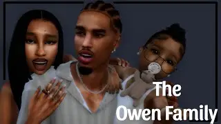 Sims 4 CAS | The Owen Family + CC Folder & Sim Download