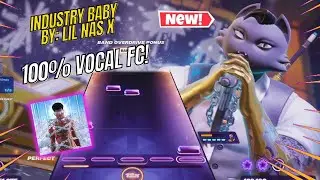 Meowdas Sings Industry Baby by: Lil Nas X in Fortnite Festival 100% FC Vocal