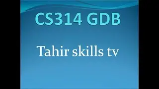 CS314 GDB 2021 (See description)