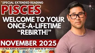 Pisces November 2025 - BRACE YOURSELF - BOLD NEW JOURNEY BEGINS! ❤️‍🔥​🌠​ Tarot Horoscope