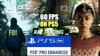 PS5 PRO ALAN WAKE 2: 60FPS RT OFF vs 30FPS RT ON - PERFORMANCE SIMULATION - NO RTX ON - NO FG ON