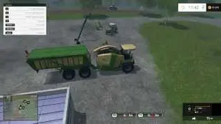 KRONE BIG X 650 CARGO BEASTPACK V3.0 для Farming Simulator 2015